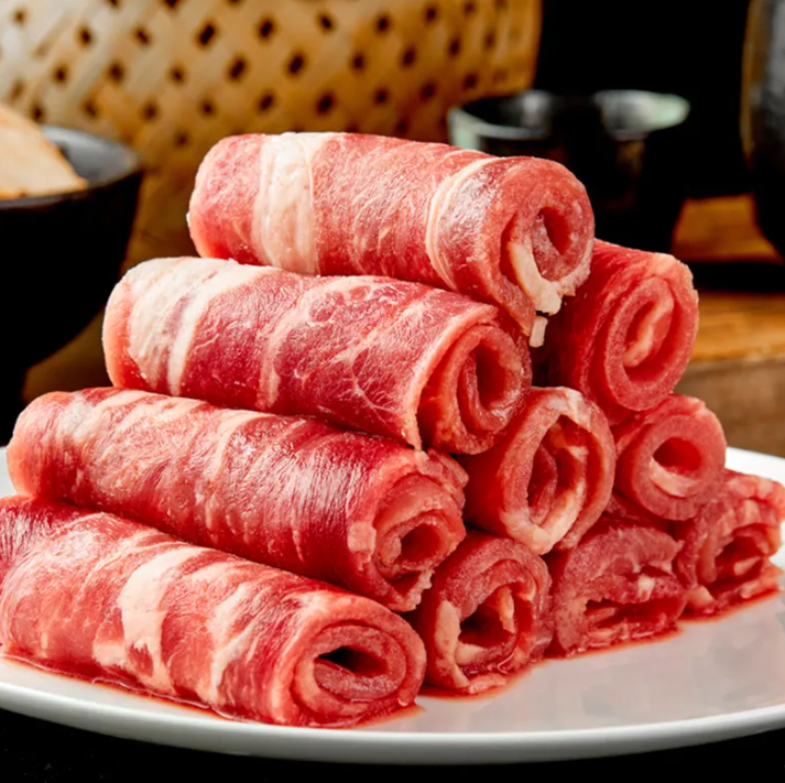 Rolos de carne para Hot Pot Chinesa